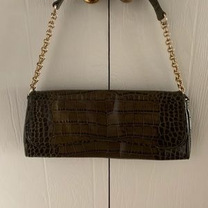 Ann Taylor strap clutch